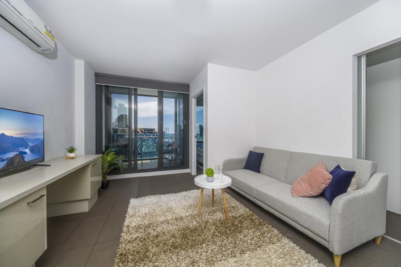 Hudson Sea View Apartments Southern Cross Station Cbd Melbourne Kültér fotó
