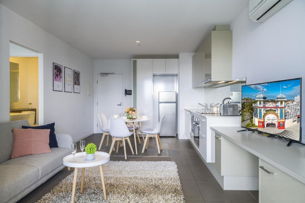 Hudson Sea View Apartments Southern Cross Station Cbd Melbourne Kültér fotó